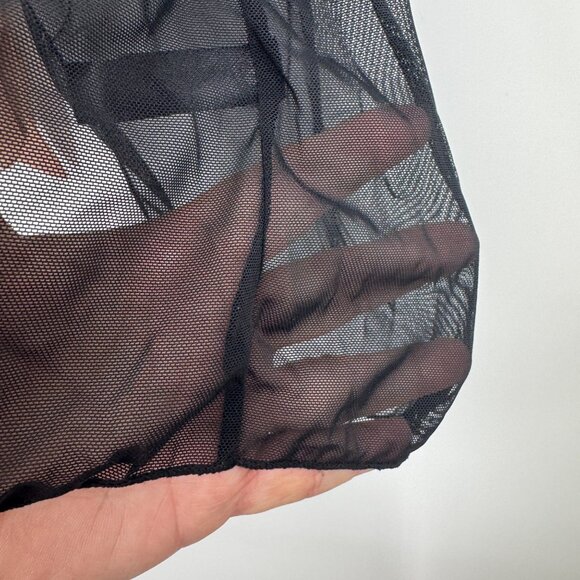 Curve Fantasy Lingerie Babydoll Women's 3X 4X Halter Open Back sexy plus size bl - Picture 4 of 10